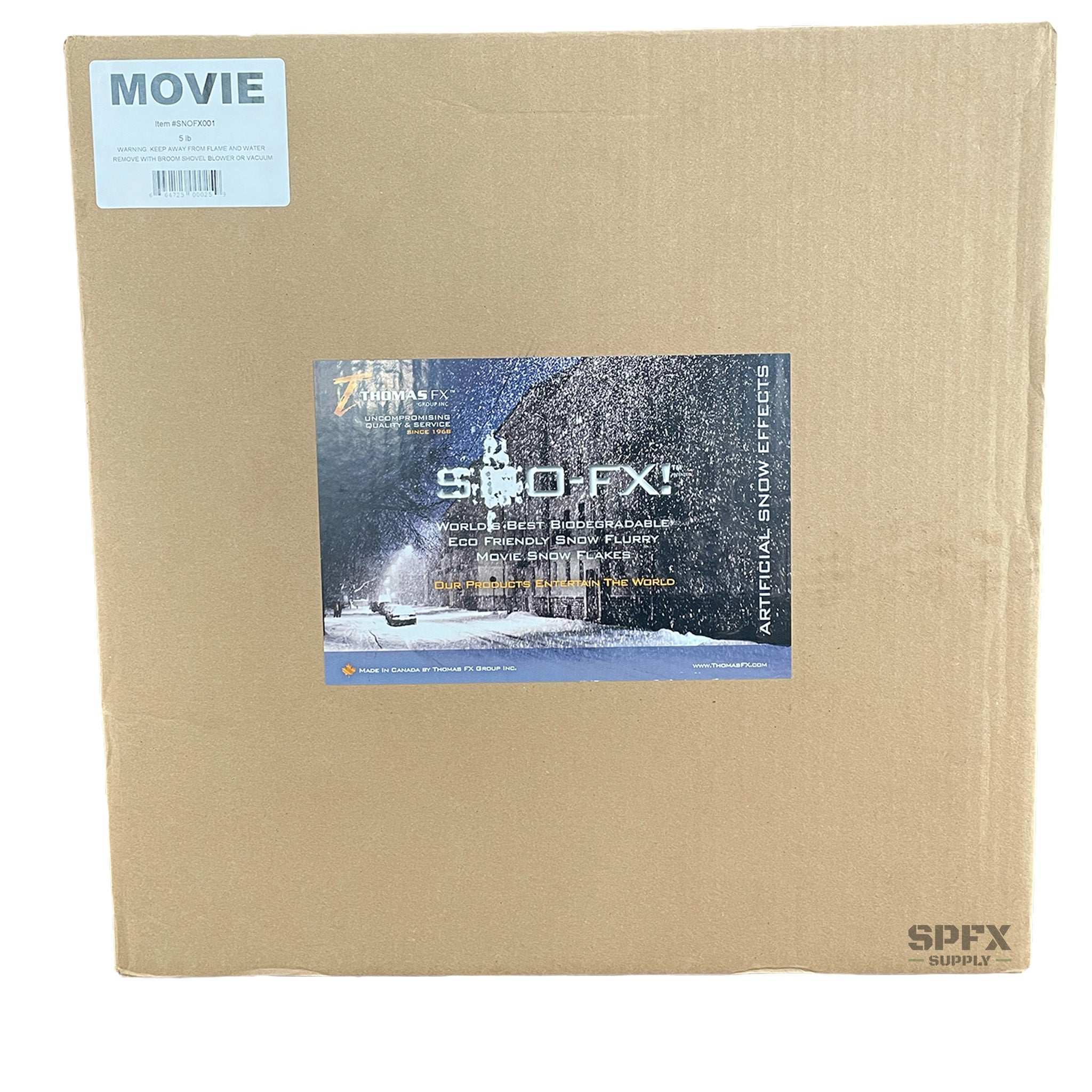 Bio-Snow movie-grade biodegradable fake snow for film productions