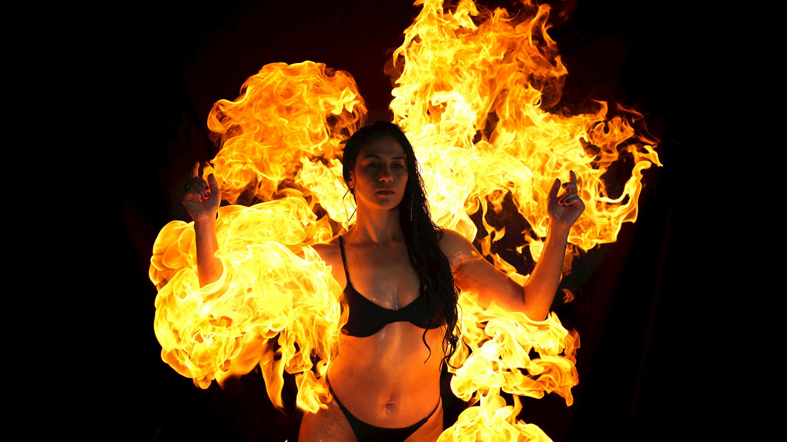 Fire gel safety guide for stunt performers on film sets