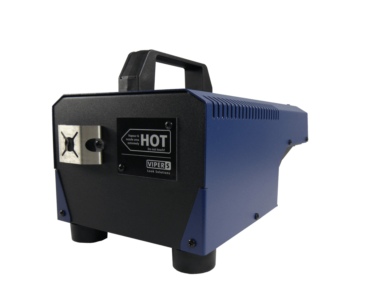 Look Solutions Viper S fog machine being serviced for smoke machine repair and maintenance