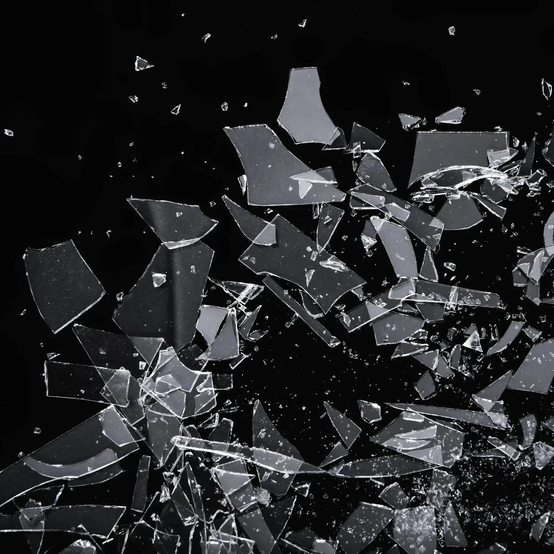 Breakaway Glass Shards