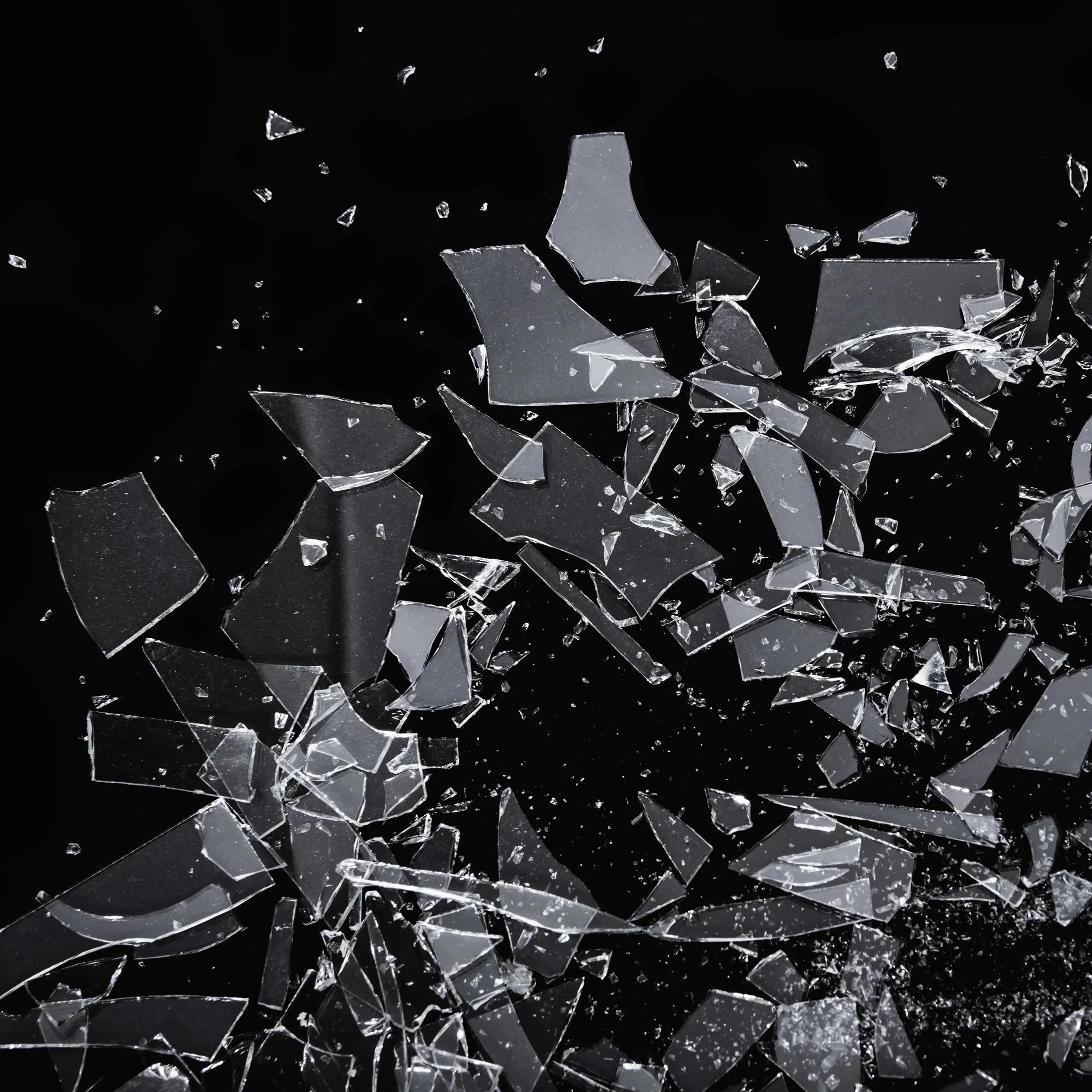Breakaway Glass Shards